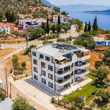 Apartmán Near Kaputas, Luxury Apartment With Pool Kaş